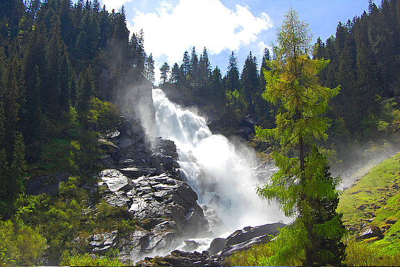 Topmost Krimmler Wasserfall